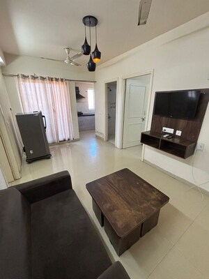 Living Room in 2 BHK Apartment at Mangalams Aangan Residency, Mahapura – for Rent