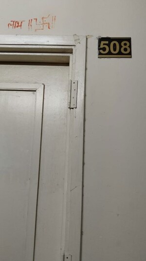 Building Lobby in 2 BHK Apartment at Mangalams Aangan Residency, Mahapura – for Rent