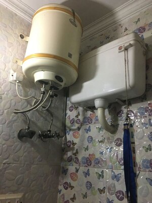 Bathroom in 1 RK Builder Floor at Saket – for Rent