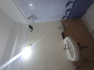 Bathroom in 2 BHK Apartment at Sheth Vasant Sagar Complex, Kandivali East – for Rent