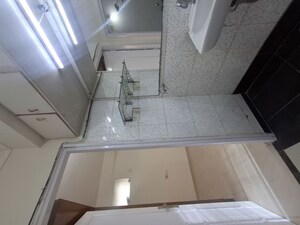 Bathroom in 2 BHK Apartment at Sheth Vasant Sagar Complex, Kandivali East – for Rent