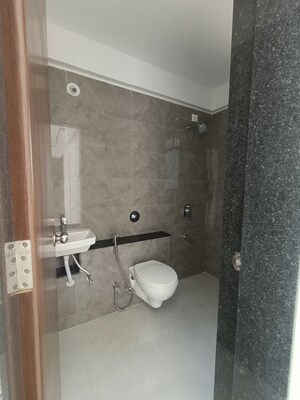 Bathroom in 2 BHK Apartment at Manav La Centra, Tathawade – for Rent