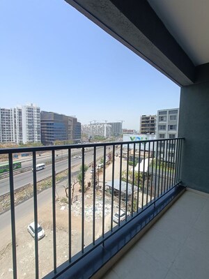 Balcony in 2 BHK Apartment at Manav La Centra, Tathawade – for Rent