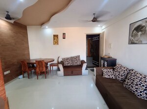 Living Room in 2 BHK Apartment at Vardhman Gardens, Balkum Pada – for Rent