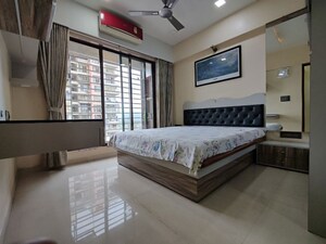 Bedroom in 3 BHK Apartment at Millennium Avanish Phase I, Sector 10a Airoli – for Rent