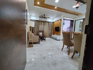 Living Room in 3 BHK Apartment at Millennium Avanish Phase I, Sector 10a Airoli – for Rent