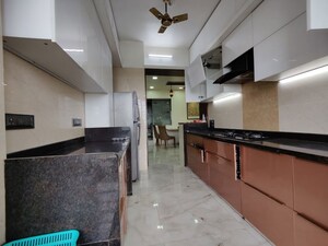 Kitchen in 3 BHK Apartment at Millennium Avanish Phase I, Sector 10a Airoli – for Rent