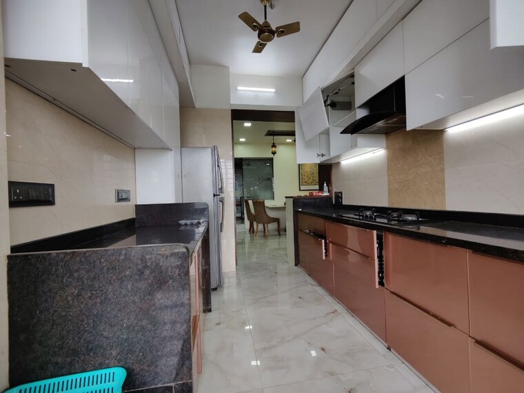 Kitchen, millennium-avanish-phase-i 3 Bedroom 1950 Sq.Ft. Apartment In Sector 10a Airoli Navi Mumbai 10276894