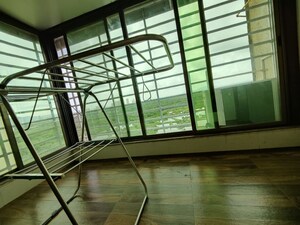 Balcony in 3 BHK Apartment at Millennium Avanish Phase I, Sector 10a Airoli – for Rent