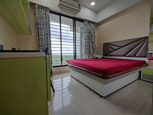 Bedroom in 3 BHK Apartment at Millennium Avanish Phase I, Sector 10a Airoli – for Rent