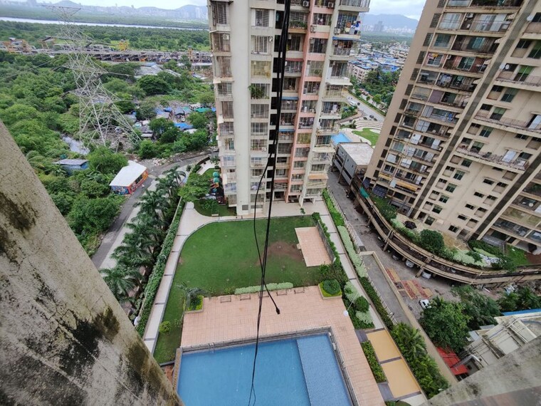 Balcony, millennium-avanish-phase-i 3 Bedroom 1950 Sq.Ft. Apartment In Sector 10a Airoli Navi Mumbai 10276894