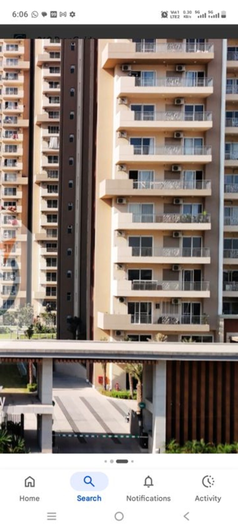Exterior View, aba-ivy-county 4 Bedroom 2511 Sq.Ft. Apartment In Sector 75 Noida 10276917