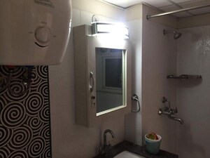 Bathroom in 3 BHK Builder Floor at Defence Colony – for Rent