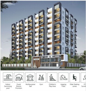 2 BHK Apartment For Sale in RV Vivekananda Heights, Bongloor