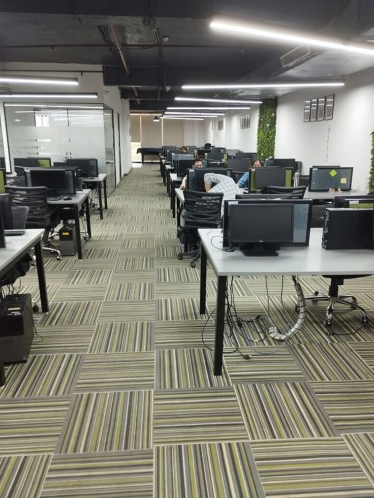 Floor Plan, go-work Commercial Office Space 6000 Sq.Ft. In Udyog Vihar Phase 1 Gurgaon 10276984