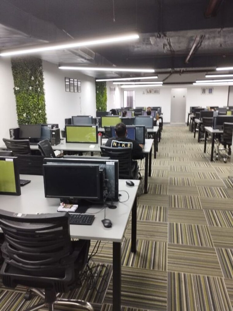 Floor Plan, go-work Commercial Office Space 6000 Sq.Ft. In Udyog Vihar Phase 1 Gurgaon 10276984