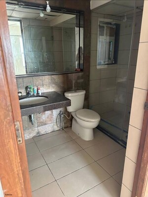 Bathroom in 2 BHK Apartment at Marvel Enigma, Kharadi – for Rent