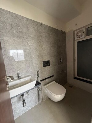 Bathroom in 1 BHK Apartment at Omkar Signet, Malad East – for Sale