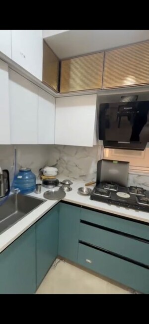 Kitchen in 3 BHK Apartment at Signature Global Park, Sohna Sector 36 – for Rent