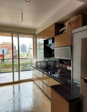 Balcony in 4 BHK Apartment at Suraj Oranje Castle, Gomti Nagar – for Rent