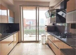 Kitchen in 4 BHK Apartment at Suraj Oranje Castle, Gomti Nagar – for Rent