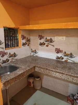 Kitchen in 1 RK Independent House at JLD Tower, Sector 70 – for Rent