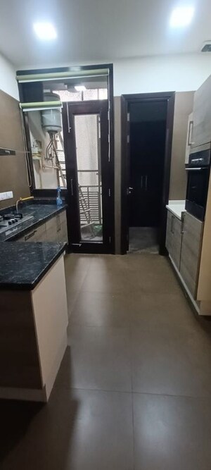 Kitchen in 3 BHK Apartment at Palam Vihar Residents Association, Palam Vihar – for Rent
