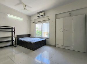 Bedroom in 3 BHK Villa at B U Bhandari Chrrysalis Row House, Wagholi – for Rent