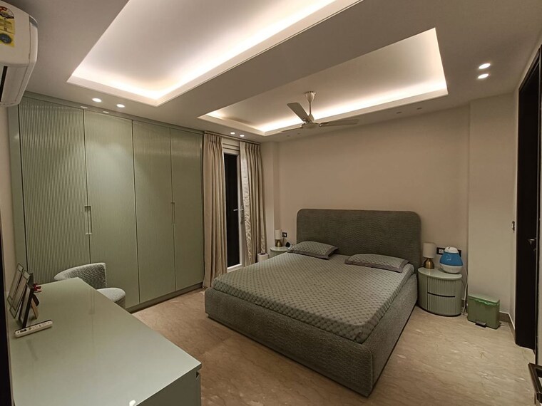 Bedroom, greater kailash ii 4 Bedroom 2700 Sq.Ft. Builder Floor In Greater Kailash ii Delhi 10143986