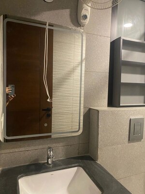 Bathroom in 2 BHK Apartment at Krisumi Waterside Residences, Sector 36a – for Sale