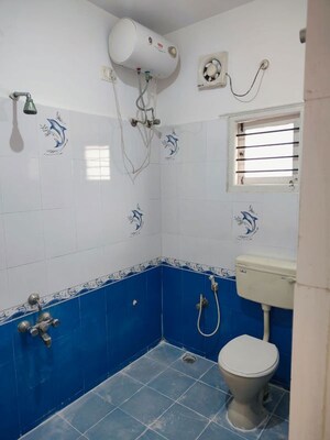 Bathroom in 1 BHK Builder Floor at Gm Palya – for Rent