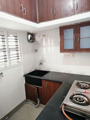 Kitchen in 1 BHK Builder Floor at Gm Palya – for Rent