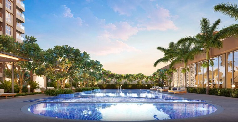 Swimming Pool, kolte-patil-life-republic-echoes 2.5 Bedroom 963 Sq.Ft. Apartment In Hinjewadi Pune 10277177