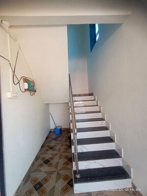 Staircase in 2 BHK Independent House at Guhagar – for Sale
