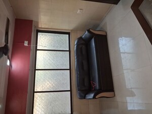 Bathroom in 1 BHK Apartment at Kiran Chandra CHS, Andheri West – for Rent