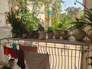 Balcony in 3 BHK Apartment at Apex Apartments, Sector 45 – for Rent