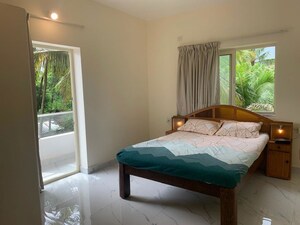 Bedroom in 1 BHK Apartment at Siolim – for Rent