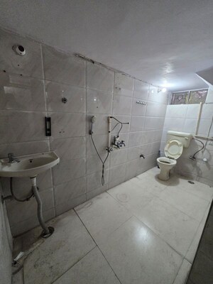 Bathroom in 1 BHK Builder Floor at East Of Kailash – for Rent