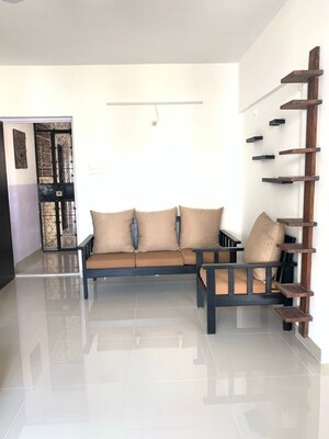 Living Room in 2 BHK Apartment at Amrut Runwal Paradise, Kothrud – for Rent