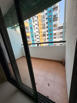 Balcony in 2 BHK Apartment at Rachana Shilpa, Kothrud – for Rent