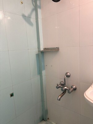 Bathroom in 2 BHK Apartment at Rachana Shilpa, Kothrud – for Rent