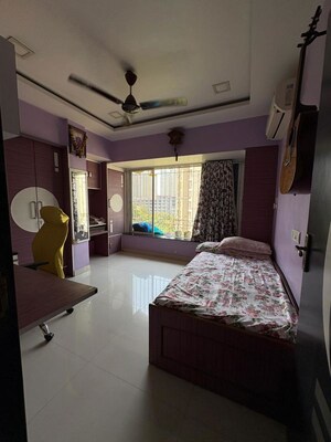Bedroom in 2 BHK Apartment at Dosti Maitri Gardens, Pokhran Road No Two – for Rent