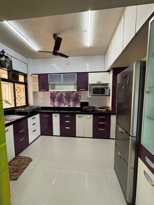 Kitchen in 2 BHK Apartment at Dosti Maitri Gardens, Pokhran Road No Two – for Rent