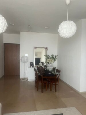 Living Room in 2 BHK Apartment at Lodha Kiara, Worli – for Rent