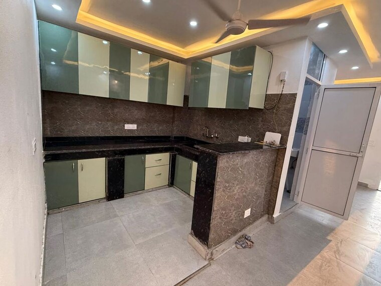 Kitchen, east of kailash 1 Bedroom 850 Sq.Ft. Builder Floor In East Of Kailash Delhi 10277309
