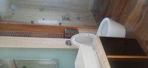 Bathroom in 5 BHK Apartment at Lake Home, Powai – for Rent