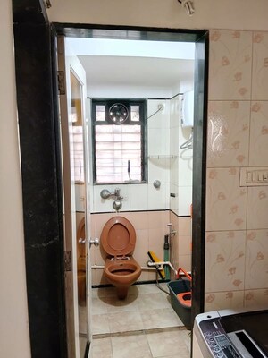 Bathroom in 1 BHK Apartment at Lok Bharti, Marol – for Rent