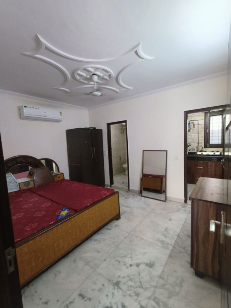 Bedroom, east of kailash 1 Bedroom 490 Sq.Ft. Builder Floor In East Of Kailash Delhi 10277373