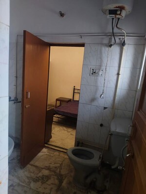 Bathroom in 4 BHK Builder Floor at Friends Colony – for Rent