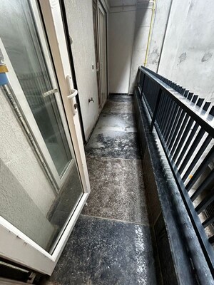 Balcony in 3 BHK Apartment at Chattarpur – for Rent